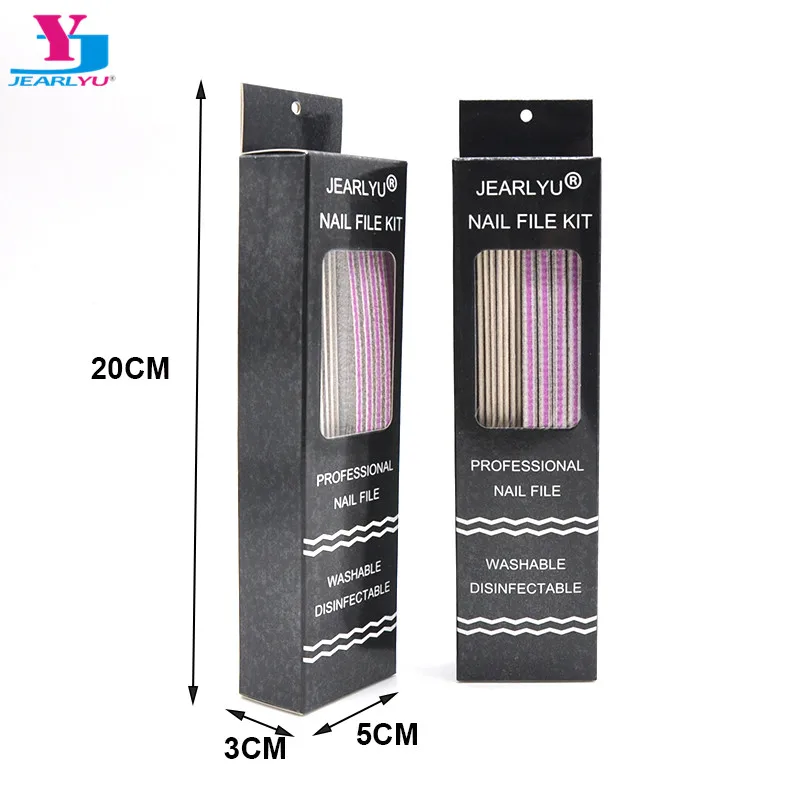 Набор профессиональных пилок для ногтей наждачная бумага доступны буферы