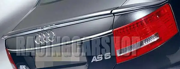 Неокрашенный спойлер RS6 для багажника тип 3 шт. AUDI A6 C6 2007-2011 A042F | Автомобили и