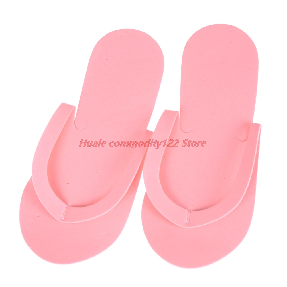 

New 12 Pairs Disposable Foam Slippers Foam Pedicure Slippper for Salon Spa Pedicure Flip Flop Tools Wholesale High Quality