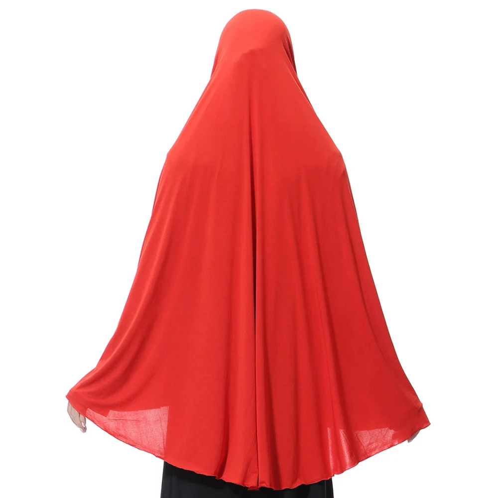 Мусульманское женское длинное платье макси с капюшоном и полным покрытием