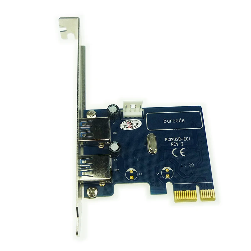 2-портовый Суперскоростной USB 3.0 PCI-E PCIE PCI Express 4-контактный разъем IDE адаптер 3 0