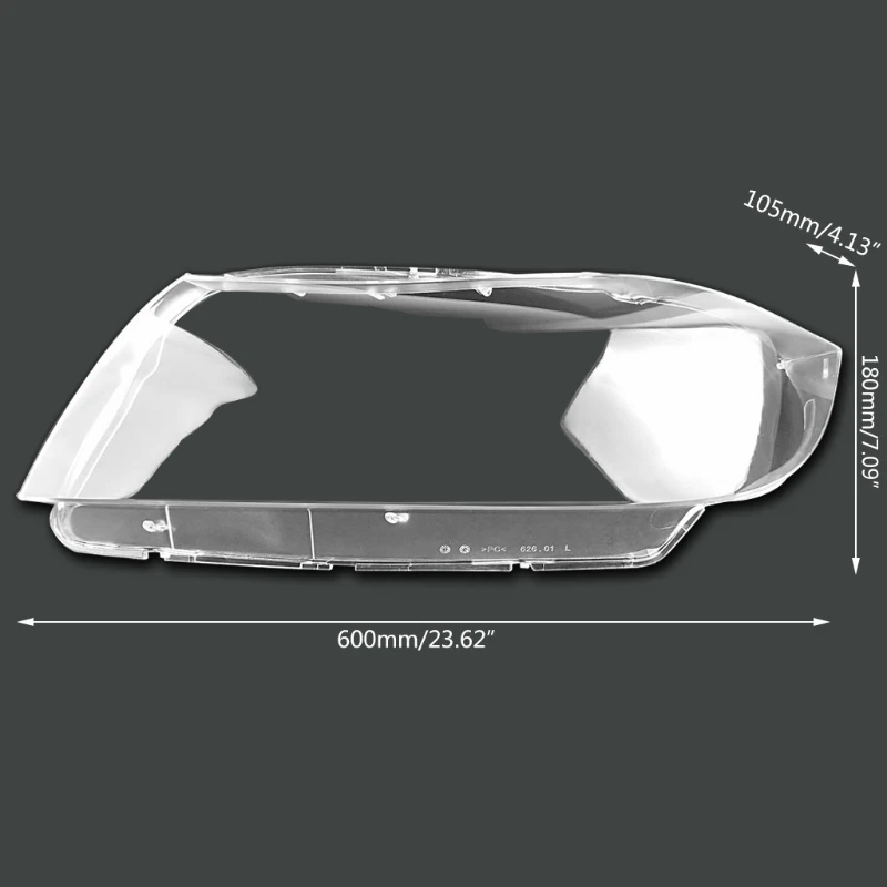 

2Pcs Headlight Lens Plastic Cover For E90 E91 2005-2008 For Headlight head Light Lamp