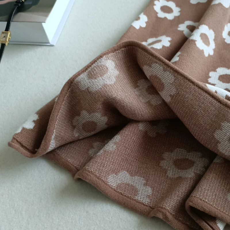 Бесплатная доставка Новинка 2019 года модные длинные женские Вязаные Юбки До