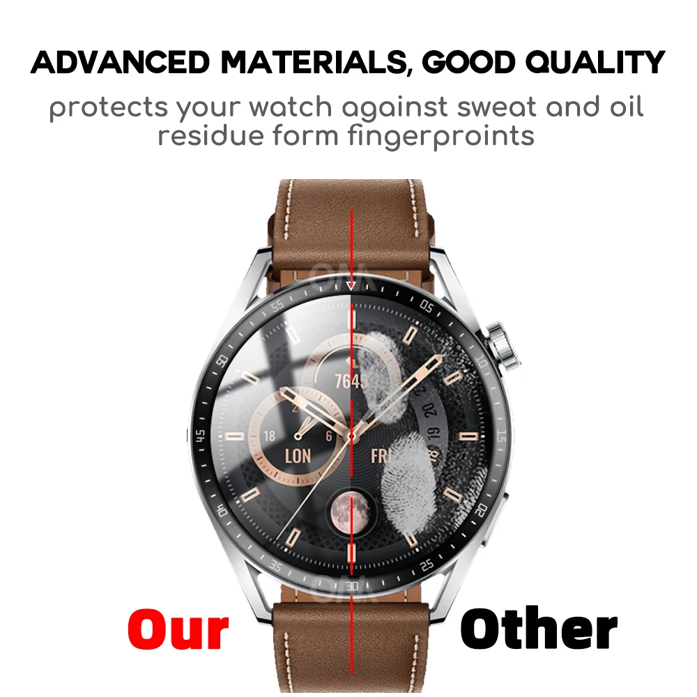 20D Защитная пленка для Huawei Watch GT 3 GT3 2 42 мм 46 Pro Смарт-часы мягкая защита экрана