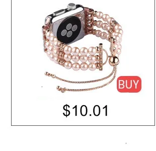 wrist Band for Apple Watch 44mm 40mm genuine leather loop 38mm 42mm for iwatch series 5 4 3 2 1 Strap link Bracelet women straps