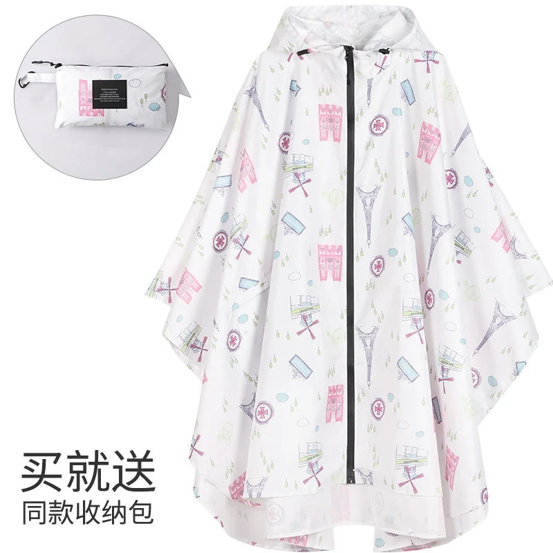 2021 для мужчин и женщин Плащ-дождевик легкий пончо модные красочные
