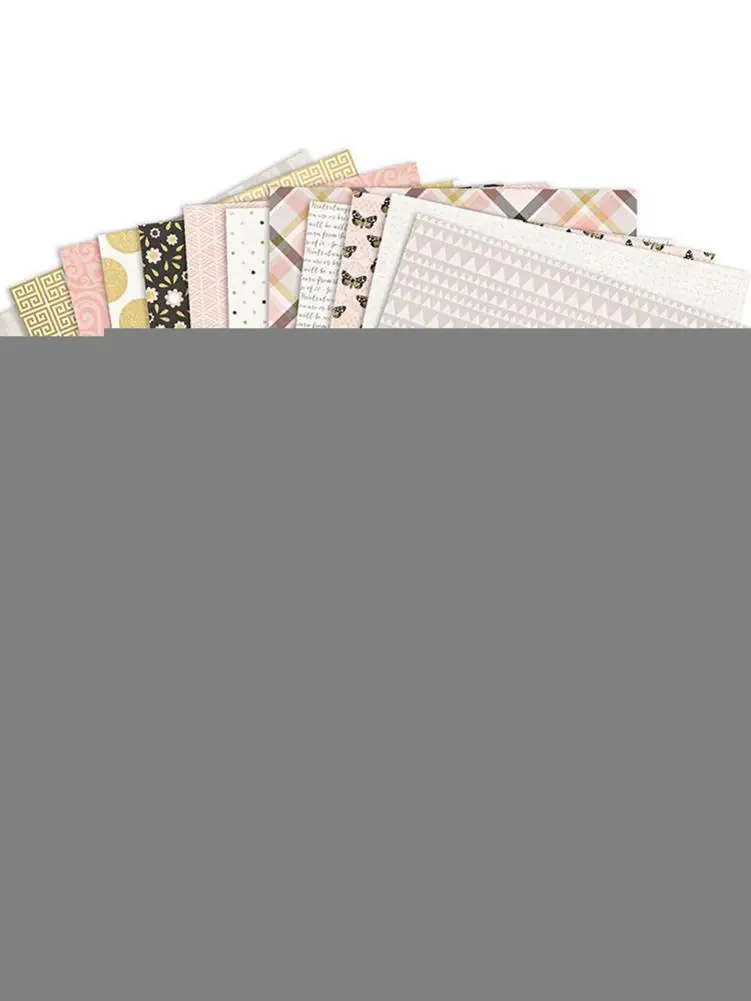 24PCS/Set Paper Craft DIY Photo Album Scrapbook Account Card Making Background 6 Inch Single-Sided Pattern | Дом и сад