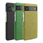 Pixel 6 Pro для Google Pixel 6 Pro 6pro 4A 5G 5A, роскошный тканевый чехол с текстурой, подходящая для Pixel 4 3 3A 2 XL Pixel6 Pro