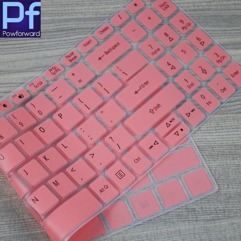 15 дюймов силиконовая клавиатура кожного покрова протектор для ноутбука Acer Aspire 3