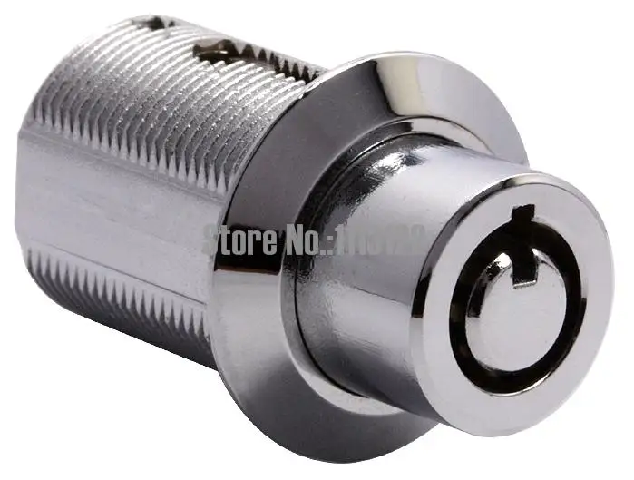 

MA19 Zinc AlloyTubular Push Cylinder Lock 19mm LED advertisement Lock 7 pins tubular push in lock 1 Pc