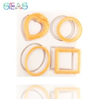 photo frame silicone molds cake mold decorating tools chocolate resin molds pastry tools accessories baking molds
