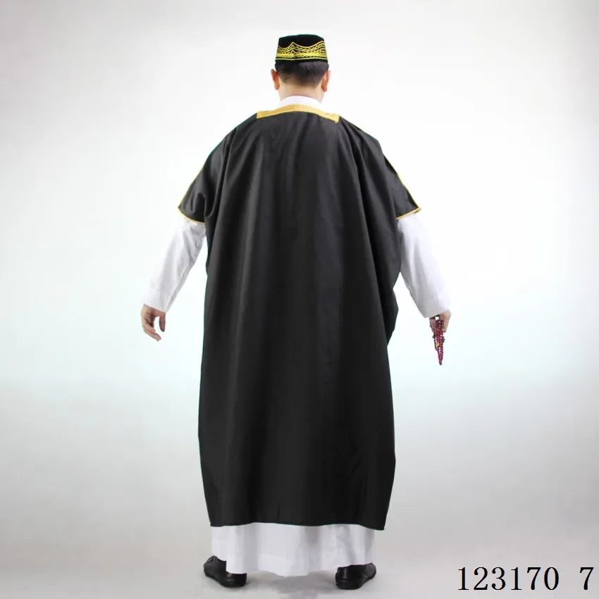 Мужская одежда jubba thobe abaya мусульманская традиционная исламская одежда Саудовская Аравия Homme Пальто платье Дубай Кафтан платье Национальный костюм