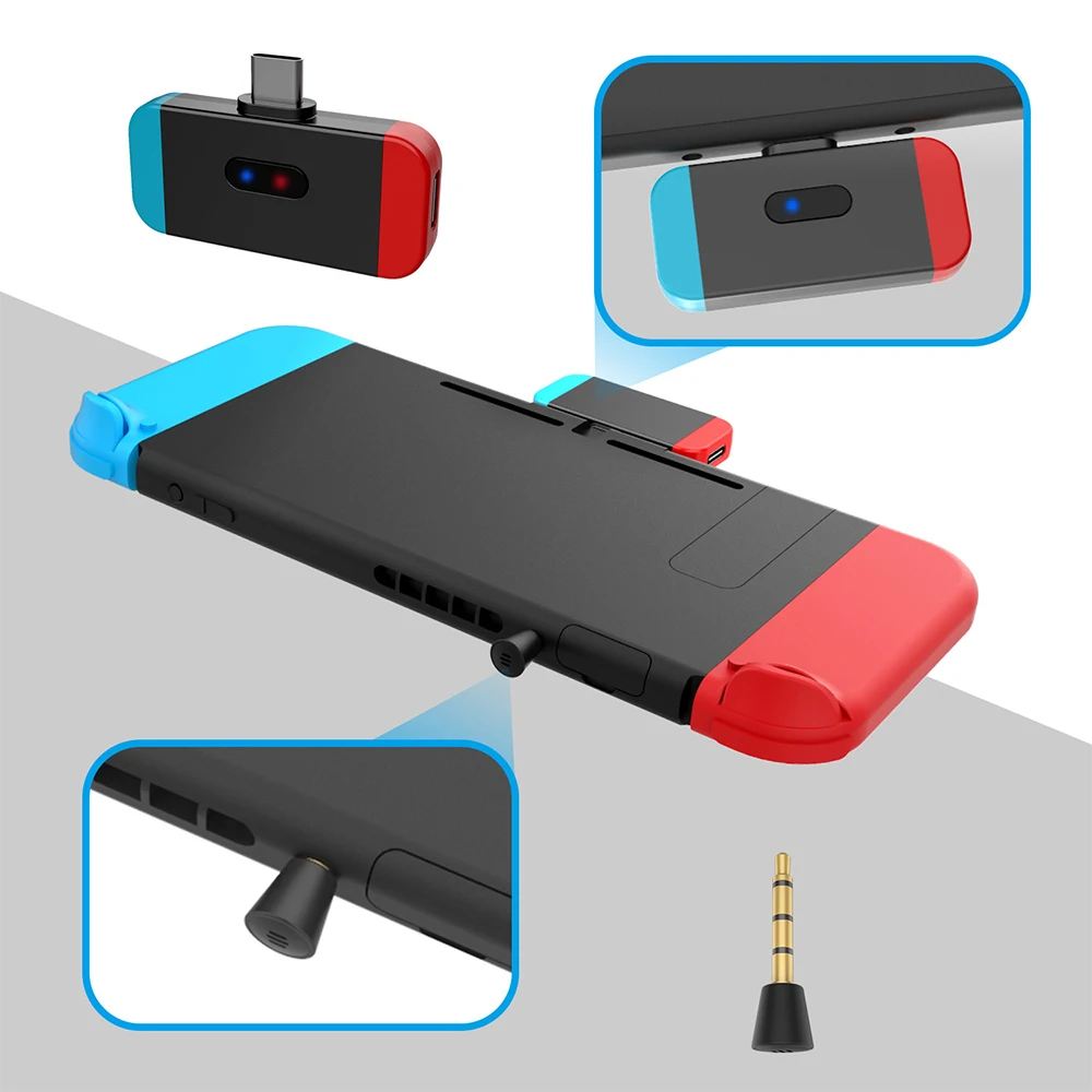Новинка Apt-x AAC Bluetooth беспроводной аудио адаптер BT 3 0 передатчик для наушников Nitendo