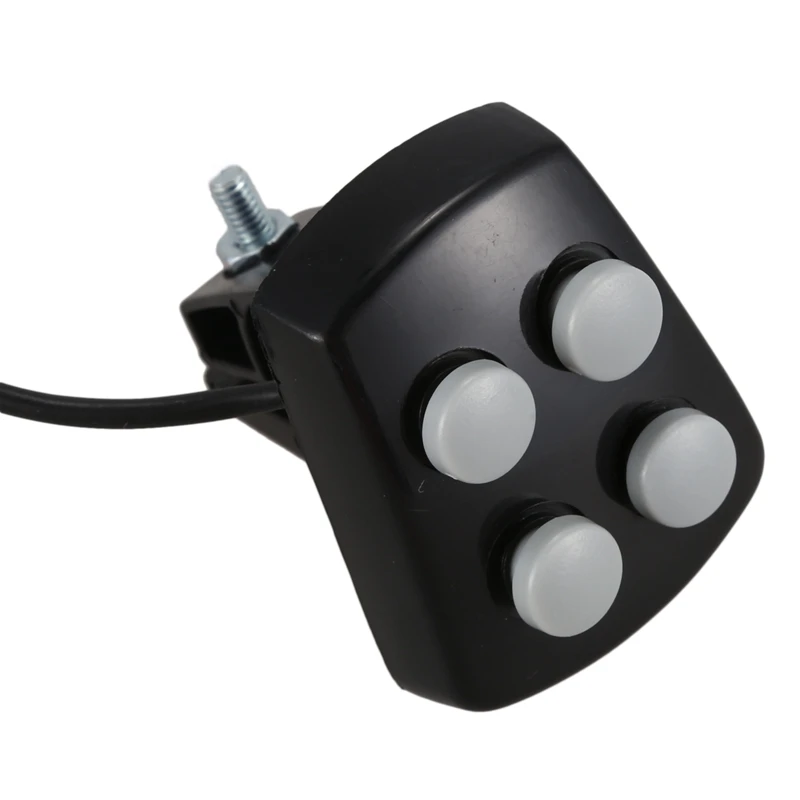 Bicycle Cycling 4 Tones 6 LED Electronic Warning Lights Siren Horn Beeper Bell |