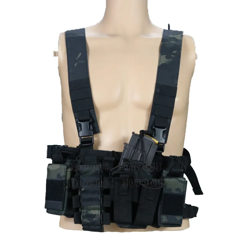 Наружный патронный нагрудный съемный жилет тактический военный светильник