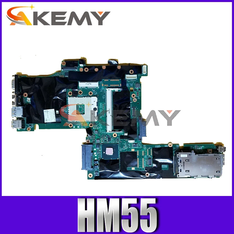 

Laptop motherboard For LENOVO Thinkpad T410 T410I NZM1I-8 Mainboard HM55