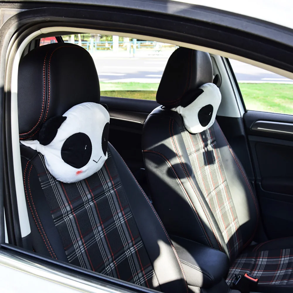 

Panda car headrest pillow, car neck pillow, neck pillow, car Accessories (1 PC/2 pcs)