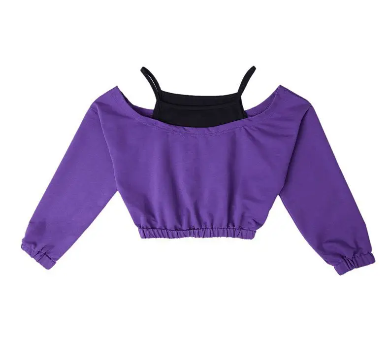 Укороченный топ с открытыми плечами для девочек 4-16 лет | Мать и ребенок