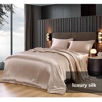 30mm 100 mulberry silk duvet cover seamless solid dyed silk cover bedding high quality many size customize size