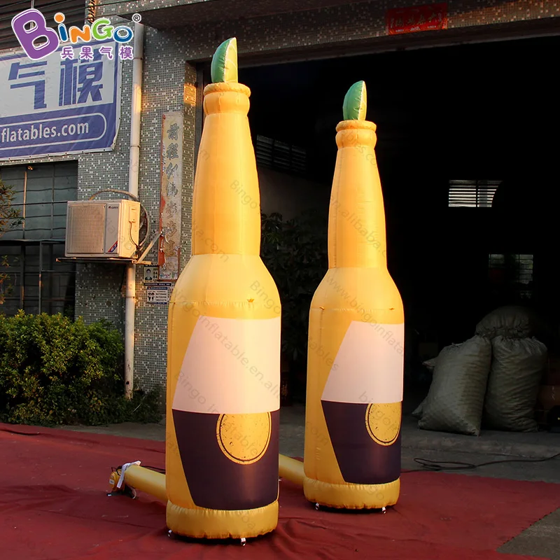 Подгонянная 3 метра надувная Рекламная бутылка для украшения/10 футов пива