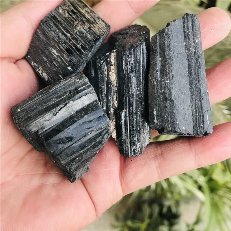 100 500 г натуральный черный турмалин хрустальный камень драгоценный Оригинальное