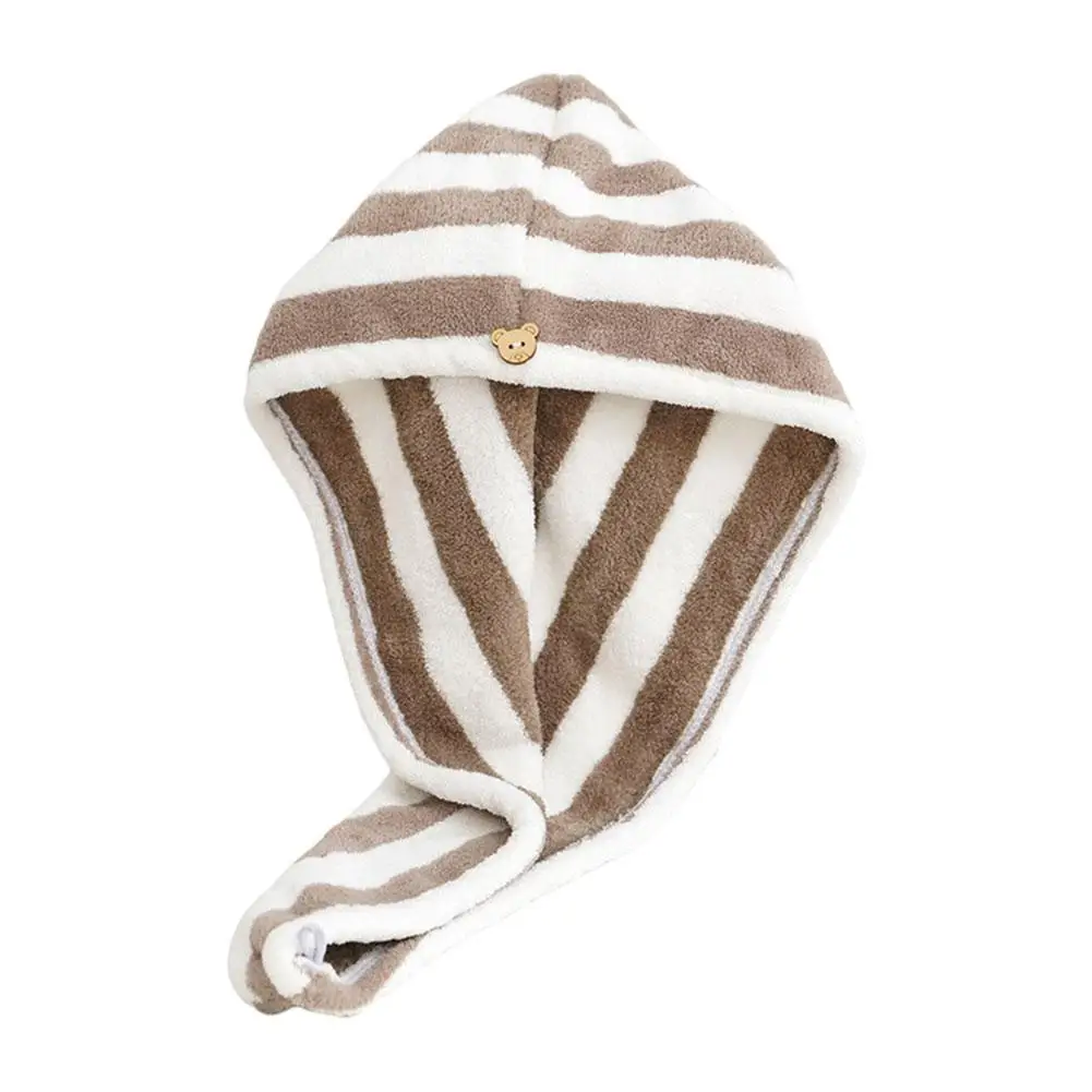 

1PC Magic Microfiber Bathing Quick Dry Hair Cap Turban Long Caps Wrap Towel Bathroom Hair-Drying Shower Hat Hair V3X7