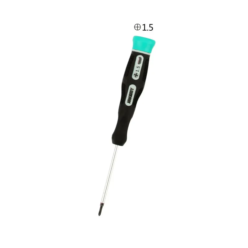 1.5 JAKEMY JM-8147 красочный хвост дизайн прецизионная Профессиональная отвертка для электрического ремонта DIY ручной инструмент для ремонта телефона 1 шт - Цвет: 1.5