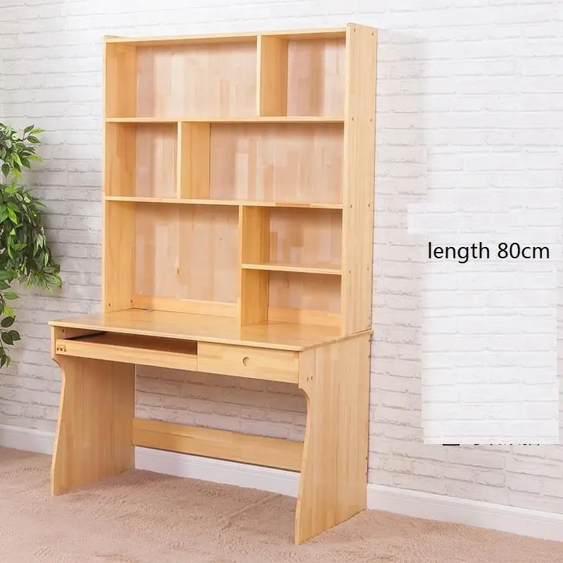 Scrivana Mesa Para ноутбук Escritorio Mueble Tisch винтажная деревянная Настольная компьютерная подставка для ноутбука стол с книжной полкой