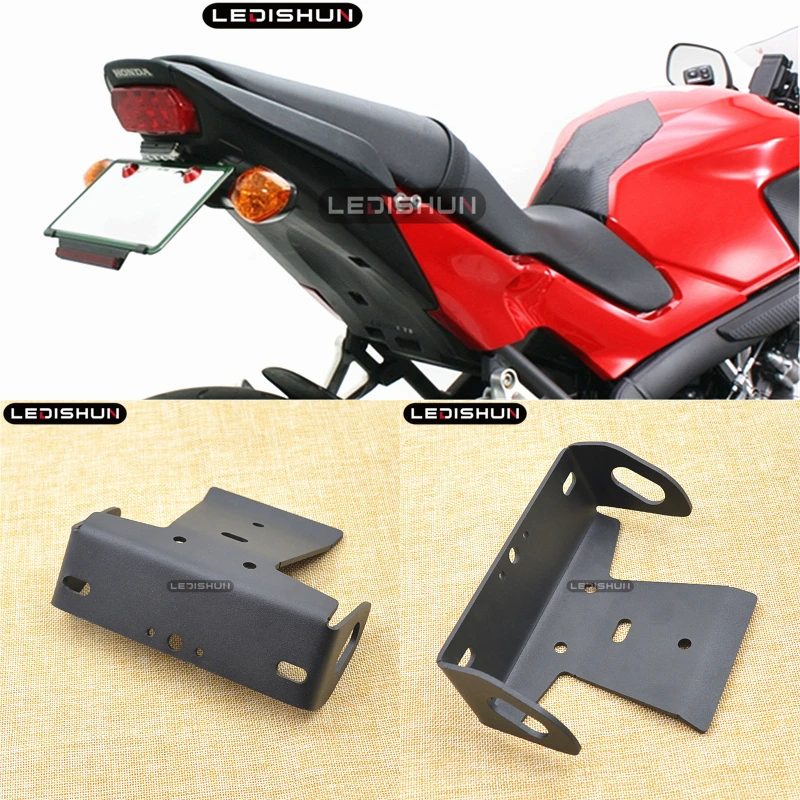 Держатель номерного знака для HONDA CB650F CBR650F 14 15 16 17 мотоцикл ХВОСТ Tidy Fender Eliminator регистрационная пластина