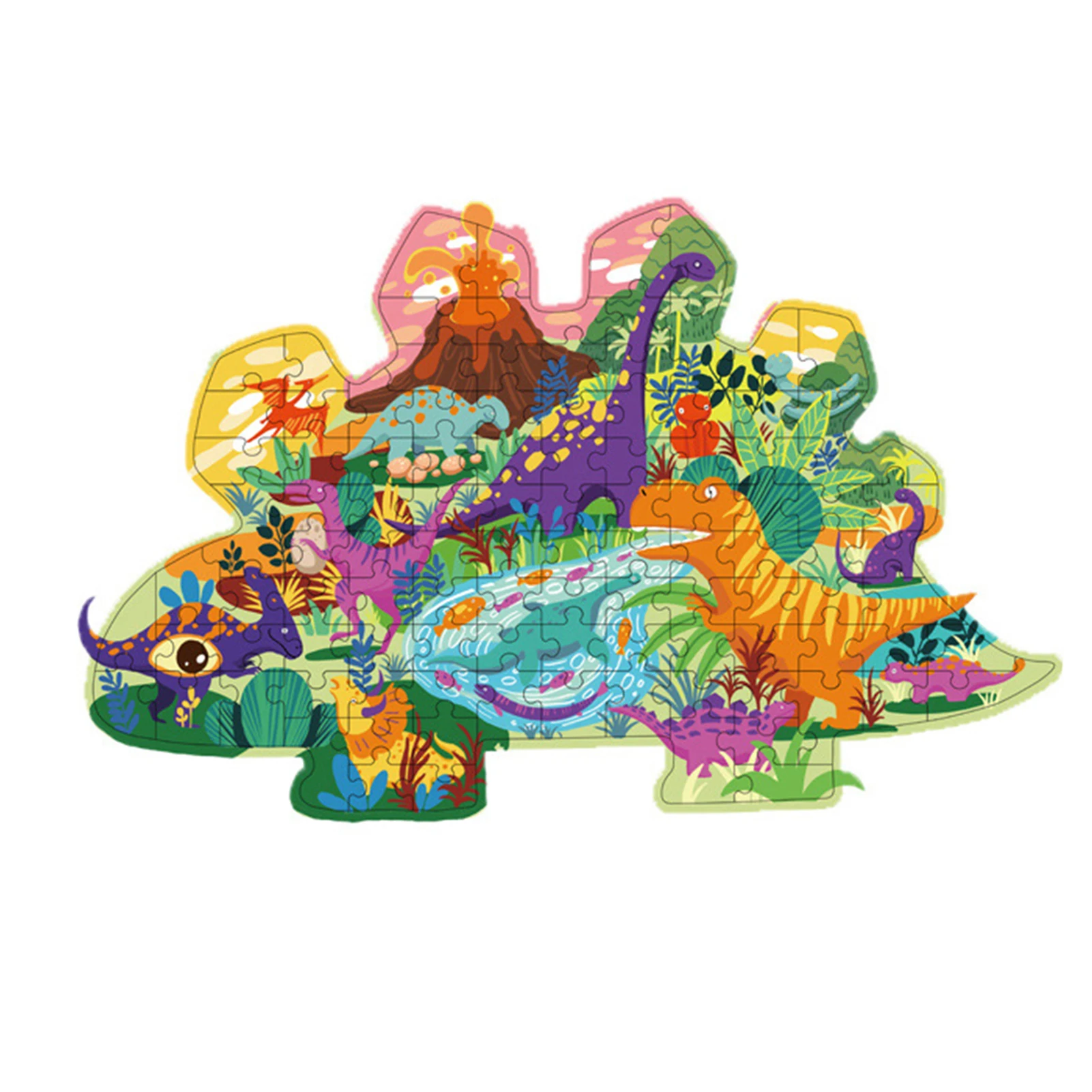 

150 шт. динозавр долина Космос головоломка динозавр Наука Образование интеллектуальные игрушки для детей и взрослых