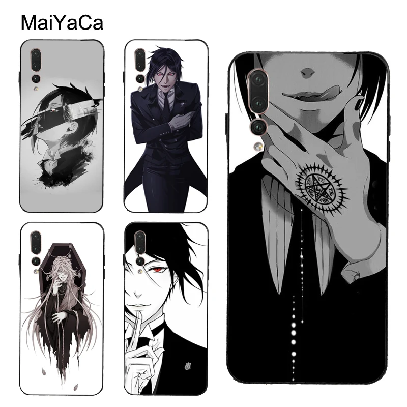 Чехол Kuroshitsuji Sebastian Michaelis для Huawei P30 Pro P20 P40 Mate 20 Lite P Smart 2019 Nova 5T Honor 8A 8X 9X 10i 20|Бамперы| |
