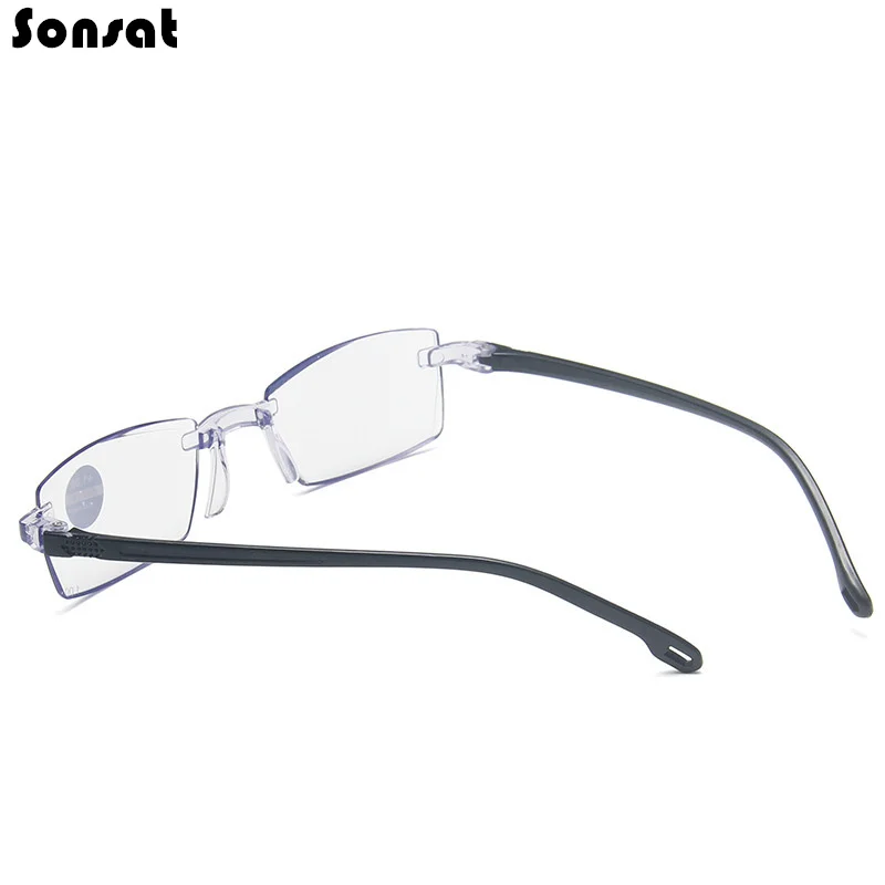 Очки для чтения без оправы с защитой от синего света мужчин и женщин аксессуар