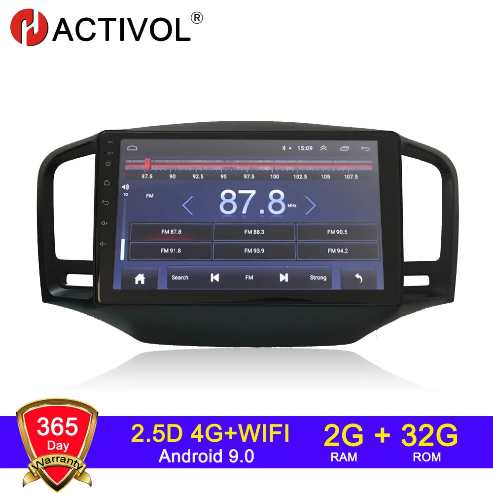 HACTIVOL 2G+32G Android 9.0 Car Radio stereo for Roewe 350 2010-2016 car dvd player gps navigation accessory 4G internet | Автомобили и
