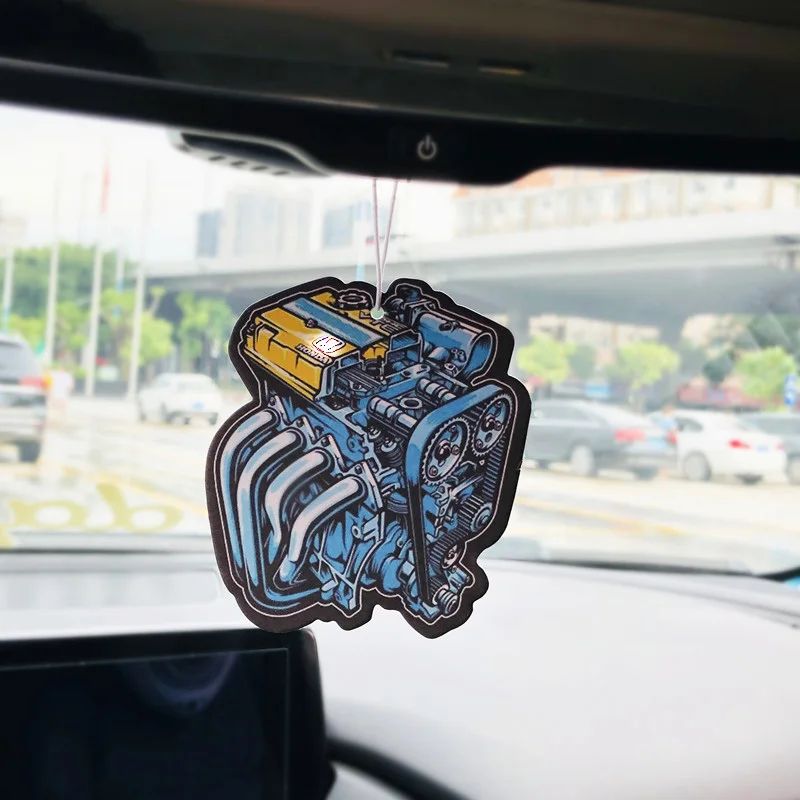 3 Black ice JDM СТИЛЬ автомобиля заднего вида Mirrow Pendent освежитель воздуха твердый бумажный поршневой тормозной диск Nos турбоколесо обод амортизатор - Название цвета: 3 Black ice