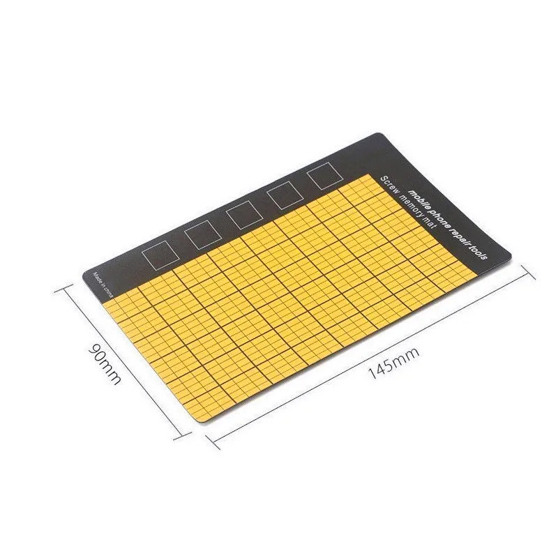 

Universal Magnetic Pad for IPhone Repair Magnetic Project Mat Memory Chart Work Pad for Prevent Small Electronics Losing Mat