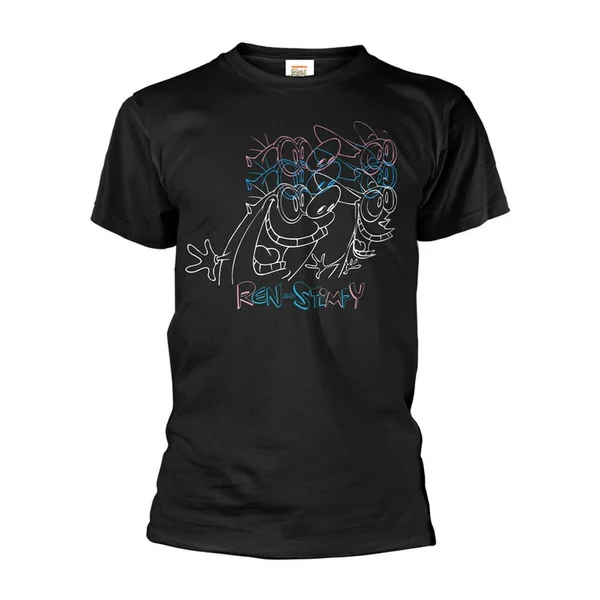

Ren and Stimpy Overlapped Official Tee T-Shirt Mens