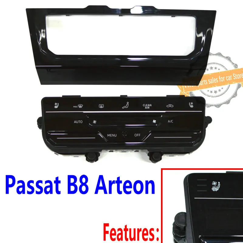 

Автоматическая панель кондиционера с сенсорным ЖК-экраном, подходит для VW MQB GOLF MK7, Passat B8, Tiguan MK2, T-ROC, Atlas