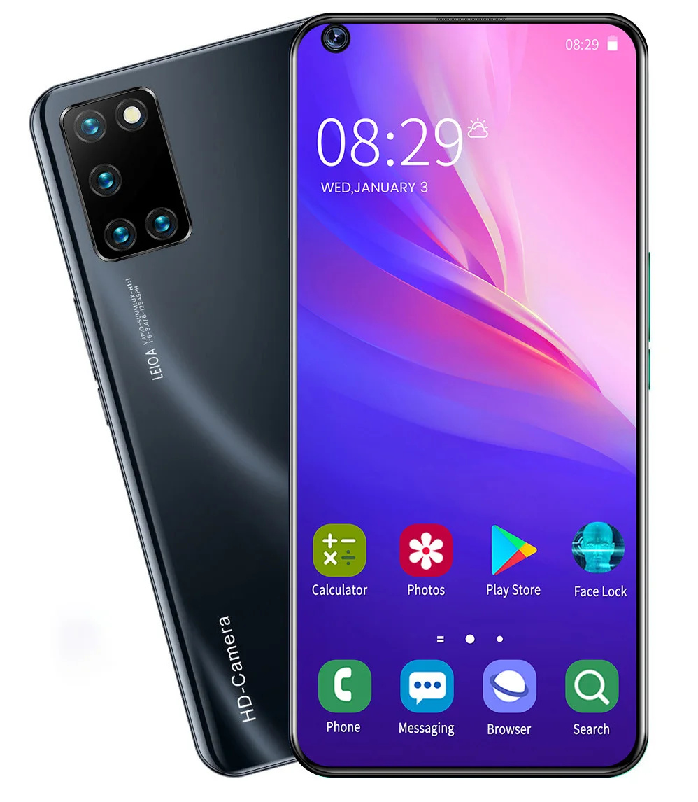 7 2 дюймов p47 смартфон network global доставить Snapdragon 855 плюс телефонов celulares 12 ГБ 512 Octa Core 4G