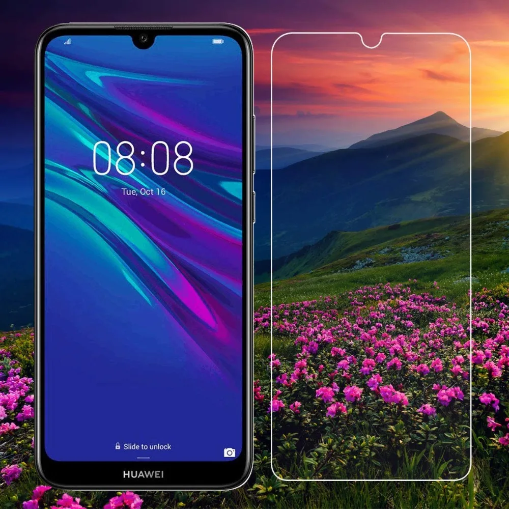 2 шт 9H закаленное стекло для Huawei Y6 Pro стекло протектор экрана на для Huawei Y6 Pro защитная пленка