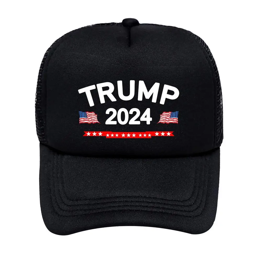 

Trump 2024 Hat Keep America Great Take America Back Hat With Embroidered Flags Adjustable Baseball Cap With US Flag Embroidery