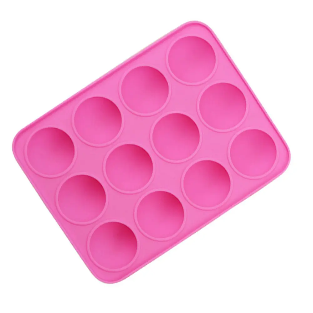Полусферическая форма силикон 12 отверстий пищевая аксессуары для выпечки