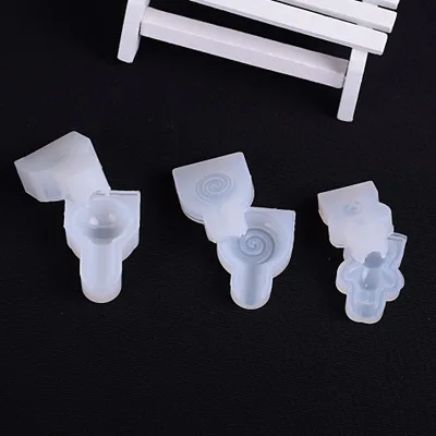 1 шт. силиконовая форма в виде медведя-леденца | Украшения и аксессуары