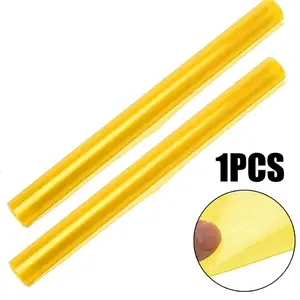 Mayitr 60x30 см желтый автомобильный головной светильник, противотуманный светильник, виниловая пленка, Автомобильный задний светильник, виниловая дымовая пленка, наклейка, украшение для творчества