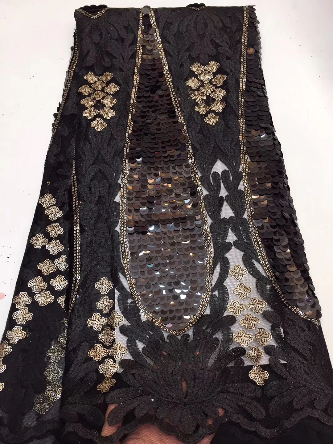 Индийская кружевная ткань с блестками 2020 Нигерия сетка Вуаль Сетка Тюль гипюр