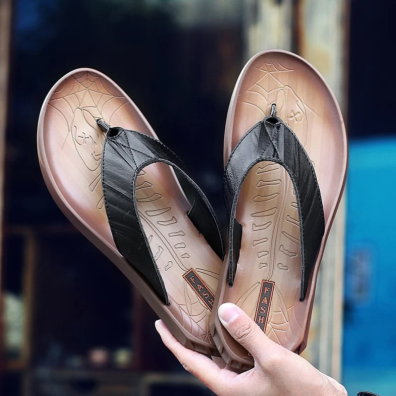 

Sandalen Heren Sandals For Men Sandalia Rasteira Sandales Cuir Slide Work Sandali Da Uomo Beach Sandalias Cuero