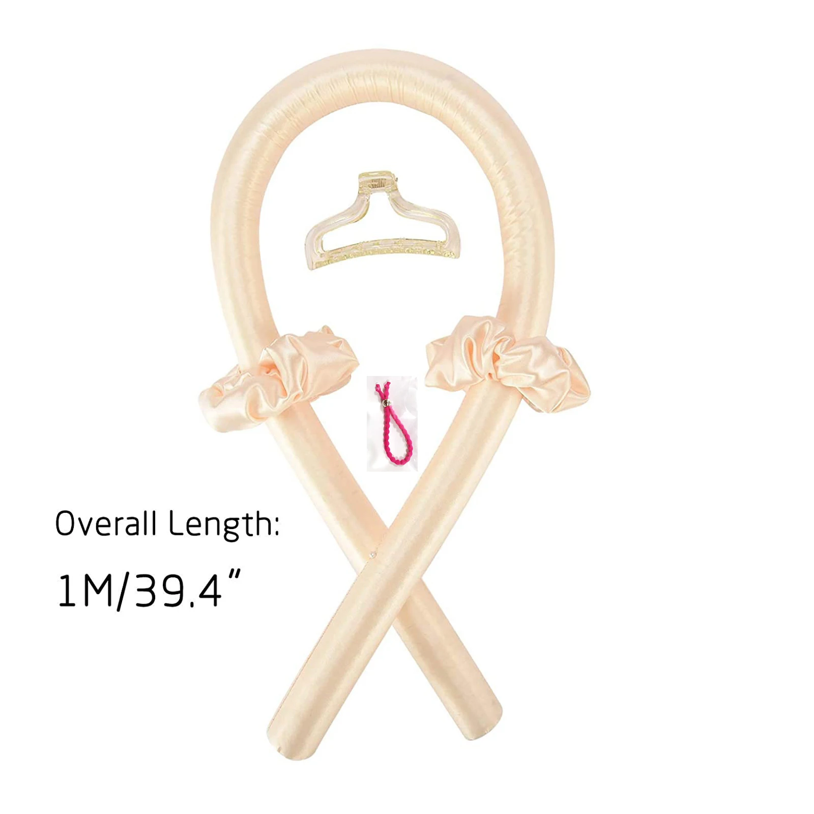 

Heatless Curling Rod Headband Lazy Curler Silk Curling Ribbon Silk Curling Ribbon Heatless Hair Curling Ribbon Make Hair Curly