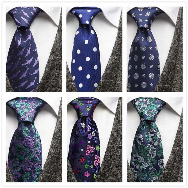 

Галстук мужской шелковый в горошек, 1200 игл, Ширина 7,5 см