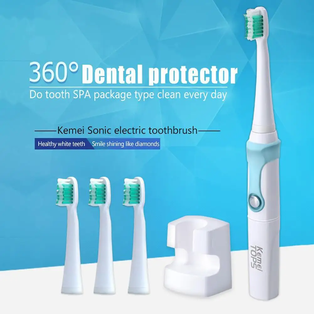Электронная отбеливающая зубная щетка автоматическая звуковая электрическая