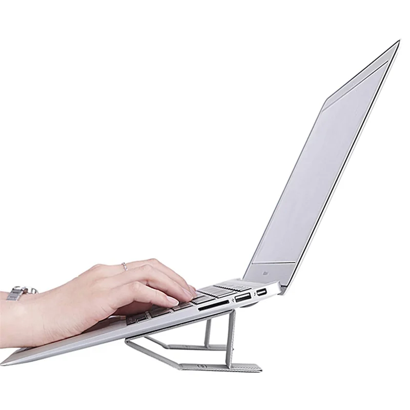 Невидимая подставка для ноутбука противоскользящая портативная умная Складная