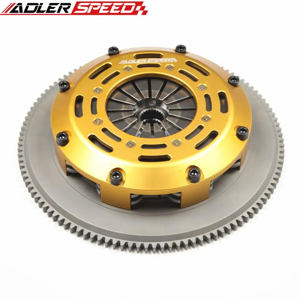 Комплект двухдисков сцепления ADLERSPEED Racing для 96-06 Mitsubishi Lancer Evo 4 5 6 7 8 9 4G63